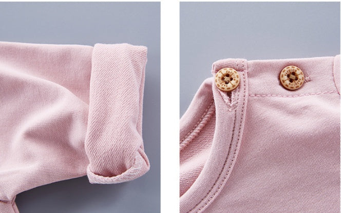 Newborn baby boy and girl baby onesies