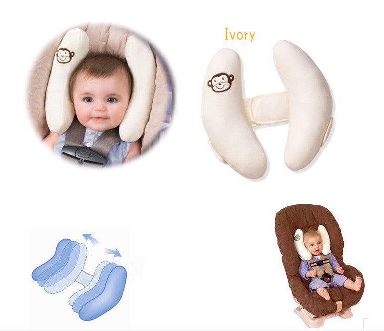 Baby head shape banana pillow