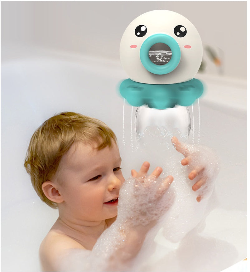 Octopus Fountain Bath Rotating Shower Toy
