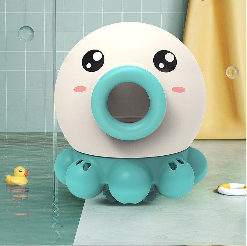 Octopus Fountain Bath Rotating Shower Toy