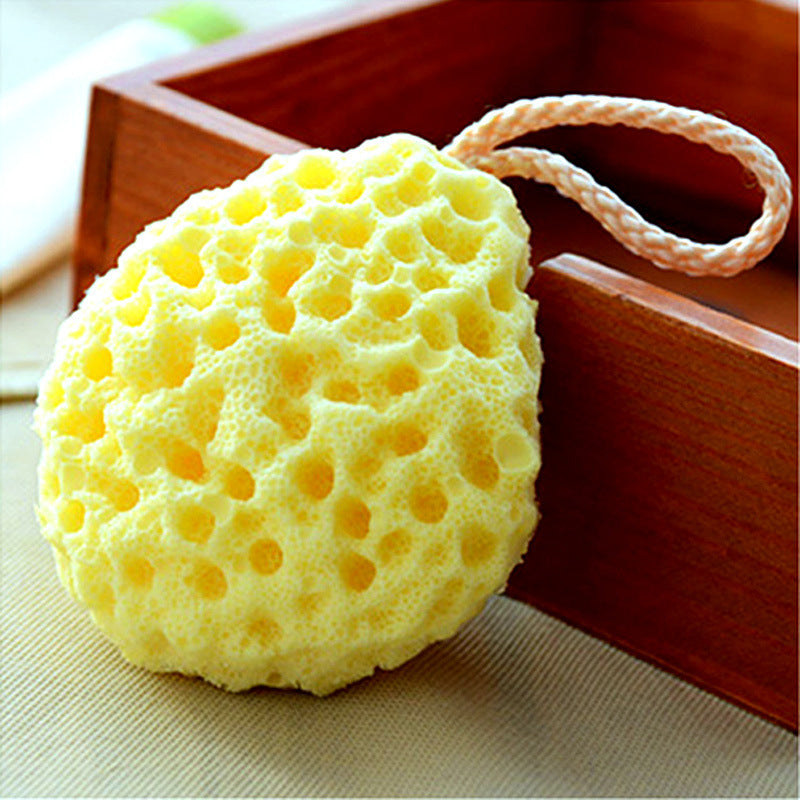 Baby Honeycomb Scrubbing Cotton Bath Ball