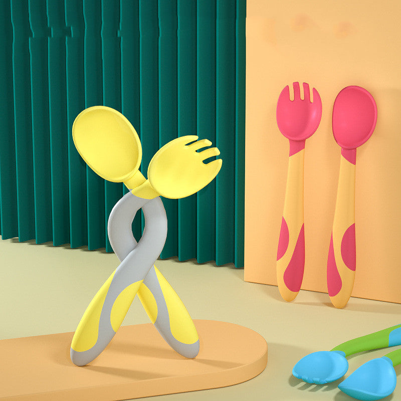 Baby Training Fork Spoon Set