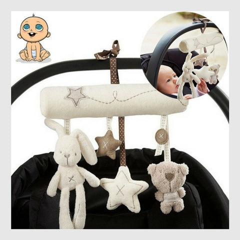 Rabbit Bear Style Pram Hanging Toys