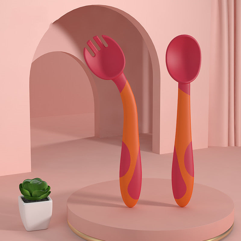 Baby Training Fork Spoon Set