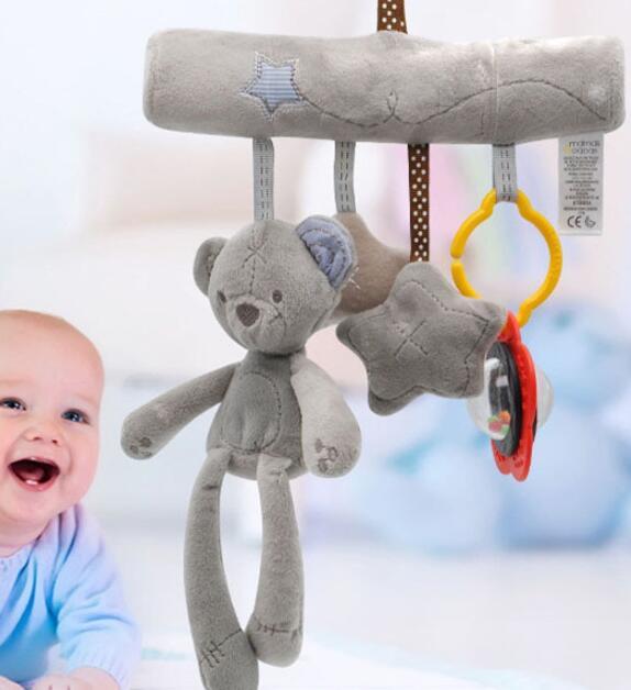 Rabbit Bear Style Pram Hanging Toys