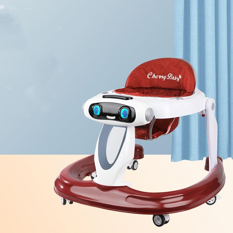 Multi-functional Anti-rollover Baby Walker
