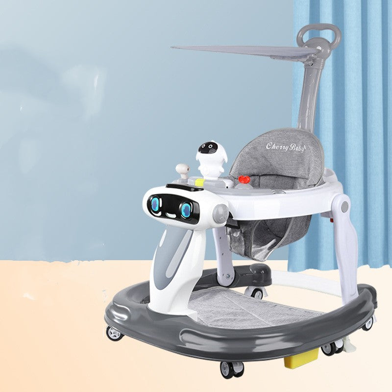 Multi-functional Anti-rollover Baby Walker