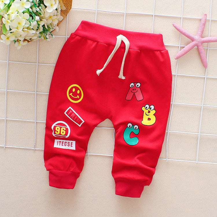 Girls' Spring And Autumn Trousers
