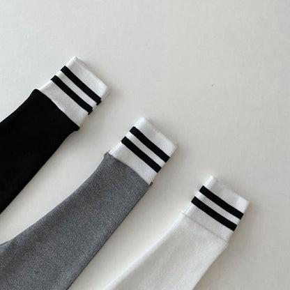 Infant Striped Closing Leggings
