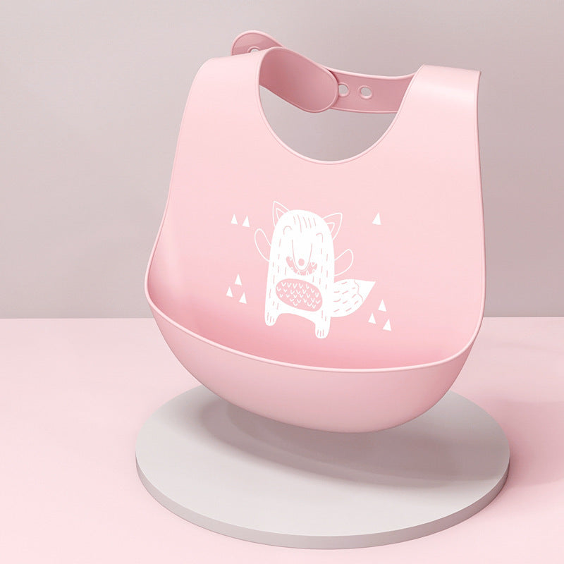 Super Soft Baby Eating Silicone Bibs