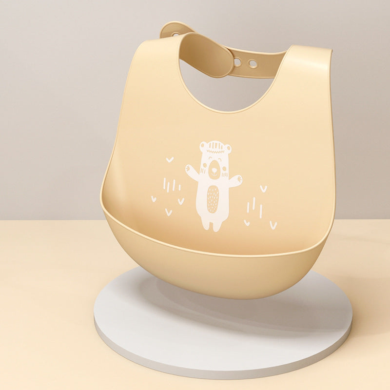 Super Soft Baby Eating Silicone Bibs