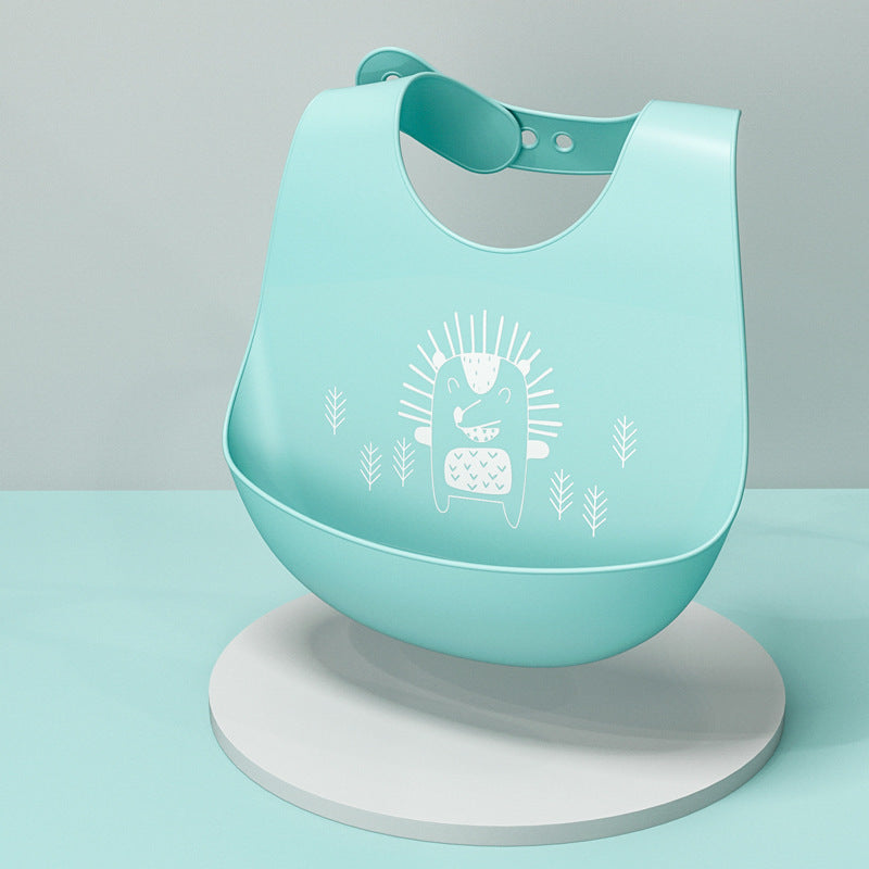 Super Soft Baby Eating Silicone Bibs