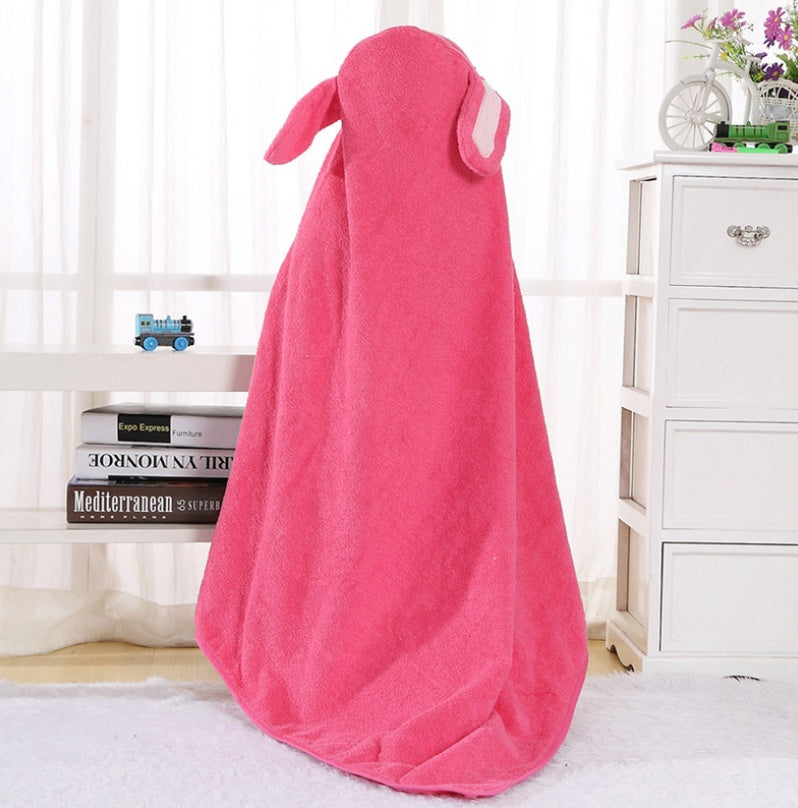 Animal cartoon baby cloak towel