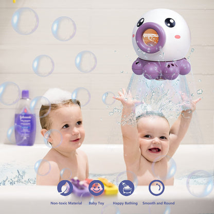 Octopus Fountain Bath Rotating Shower Toy
