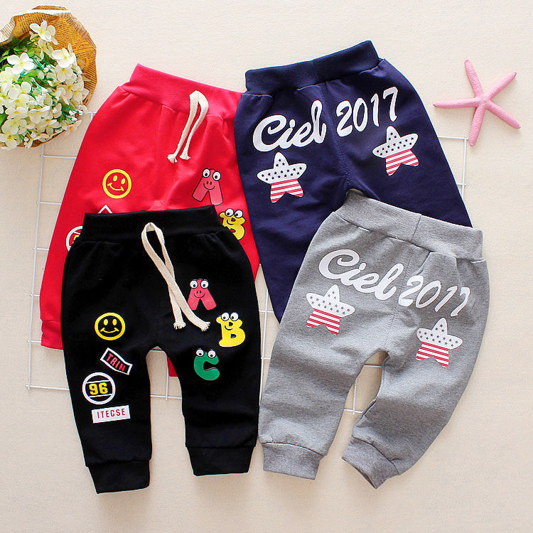 Girls' Spring And Autumn Trousers