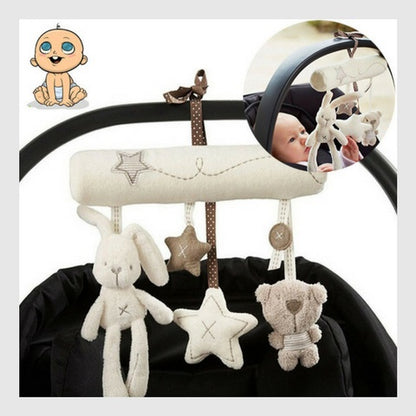 Rabbit Bear Style Pram Hanging Toys