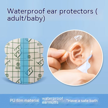 Waterproof Ear Patch for Baby Bath