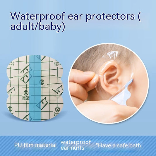 Waterproof Ear Patch for Baby Bath